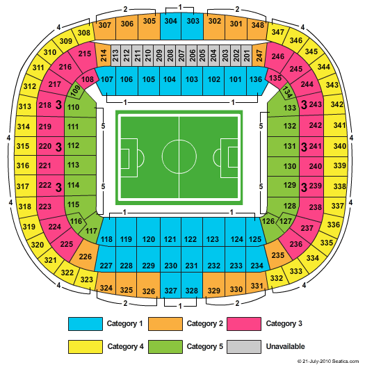 Allianz Arena Map